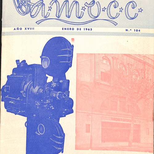 A.M.O.C.C. (Revista de la Asociación Mutual de Operadores de Cine de Cataluña) "Cine Bohemio"