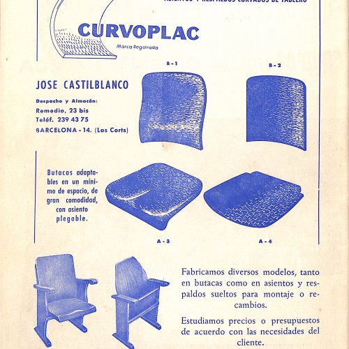 A.M.O.C.C. (Revista de la Asociación Mutual de Operadores de Cine de Cataluña) "Cine Bohemio"