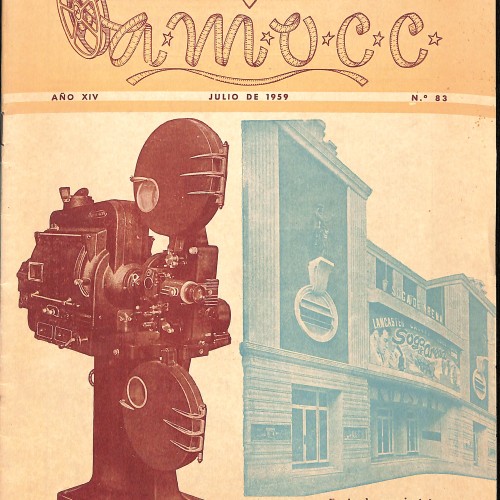 A.M.O.C.C. (Revista de la Asociación Mutual de Operadores de Cine de Cataluña) "Soga de arena"