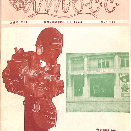 A.M.O.C.C. (Revista de la Asociación Mutual de Operadores de Cine de Cataluña)"Cine Atenas"