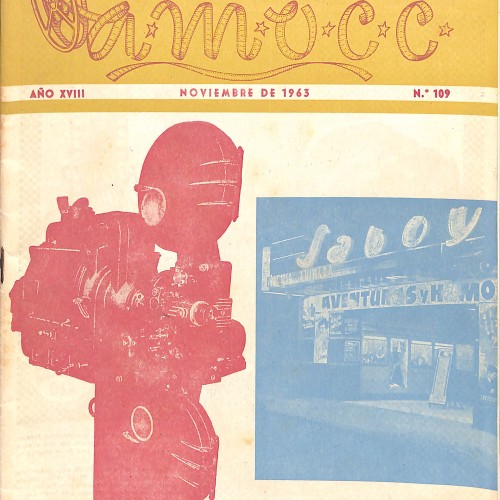 A.M.O.C.C. (Revista de la Asociación Mutual de Operadores de Cine de Cataluña)" Aventuras y humo"