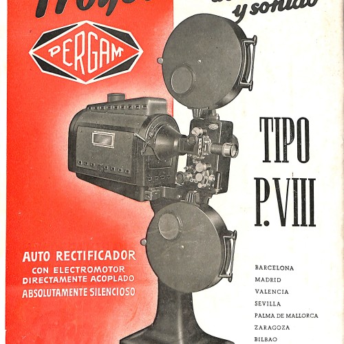 A.M.O.C.C. (Revista de la Asociación Mutual de Operadores de Cine de Cataluña) "Una instalación moderna de alta intensidad"