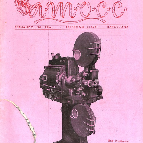 Título: A.M.O.C.C (Revista de la Asociación Mutual de Operadores de Cine de Cataluña)