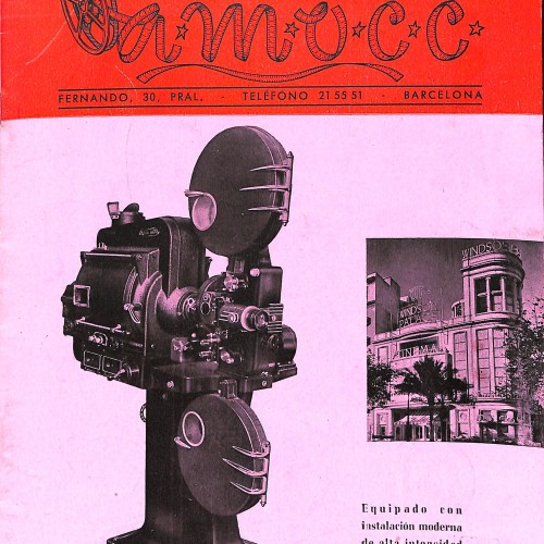 A.M.O.C.C. (Revista de la Asociación Mutual de Operadores de Cine de Cataluña) Linterna técnica Duplex