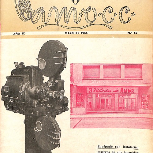 A.M.O.C.C. (Revista de la Asociación Mutual de Operadores de Cine de Cataluña) Cinema Balmer