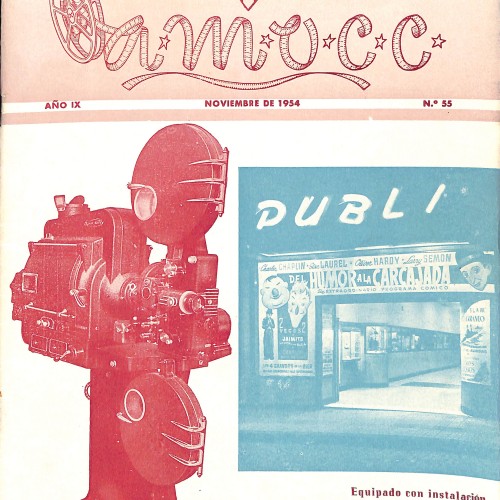 A.M.O.C.C. (Revista de la Asociación Mutual de Operadores de Cine de Cataluña) Cine Publi