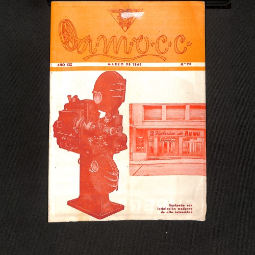 Título: A.M.O.C.C. (Revista de la Asociación Mutual de Operadores de Cine de Cataluña) Curvoplac