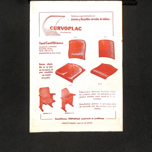 Título: A.M.O.C.C. (Revista de la Asociación Mutual de Operadores de Cine de Cataluña) Curvoplac