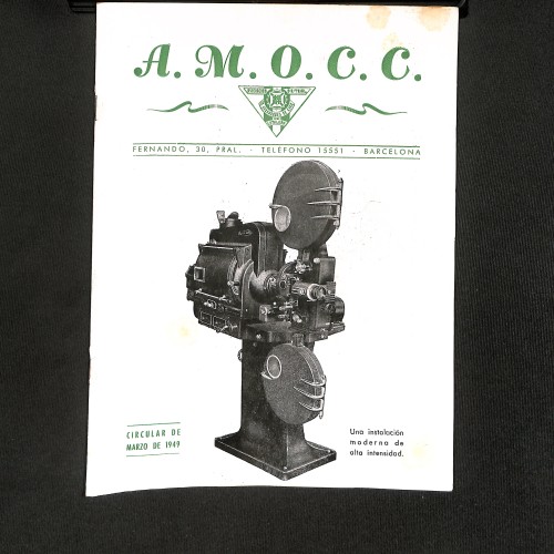 A.M.O.C.C. (Revista de la Asociación Mutual de Operadores de Cine de Cataluña)