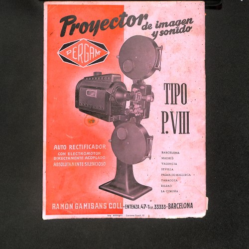 Revista Amocc (Órgano de la Asociación Mutual de Operadores de Cine de Cataluña)