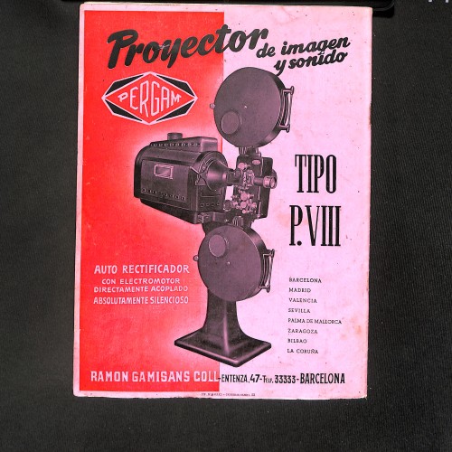Revista Amocc (Órgano de la Asociación Mutual de Operadores de Cine de Cataluña)
