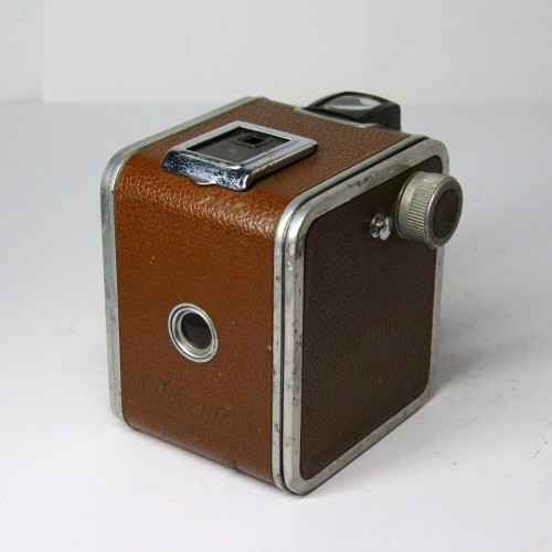 Cámara cajón Ferrania Rondine Brown 4x6,5cm