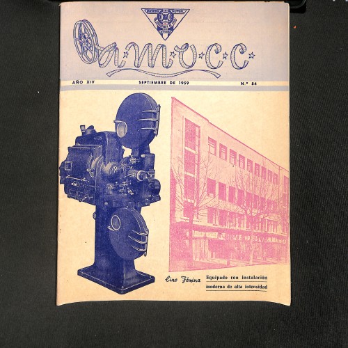 Revista Amocc (Órgano de la Asociación Mutual de Operadores de Cine de Cataluña)
