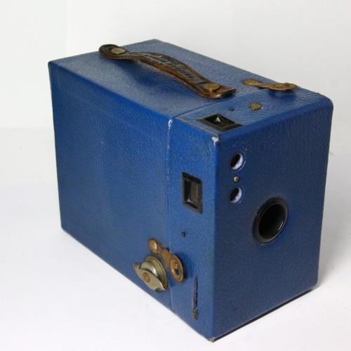 Cámara cajón Kodak Rainbow Hawkeye No.2 Model B Blue 6x9cm