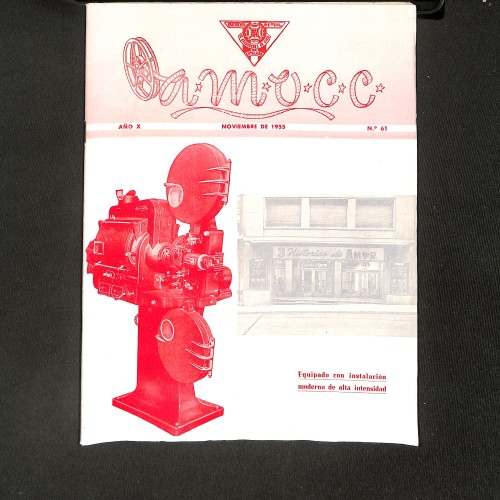 Revista A.M.O.C.C. (Asociación Mutual de Operadores de Cine de Cataluña), N.º 61.