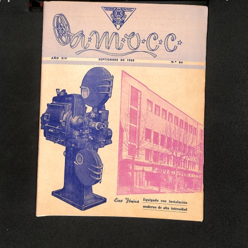 Revista A.M.O.C.C. (Asociación Mutual de Operadores de Cine de Cataluña), N.º 84.