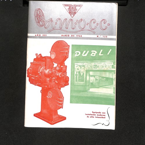 Revista AMOCC (Asociación Mutual de Operadores de Cine de Cataluña)