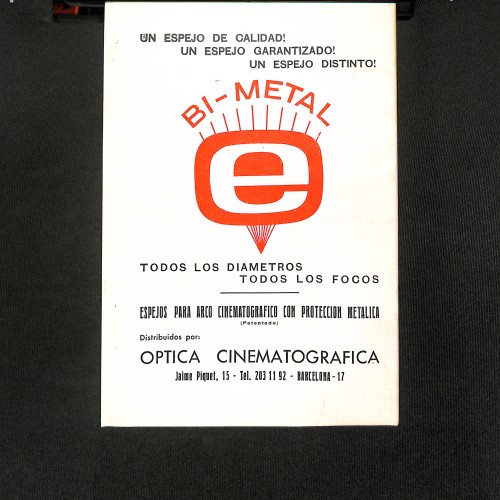 Revista AMOCC (Asociación Mutual de Operadores de Cine de Cataluña)