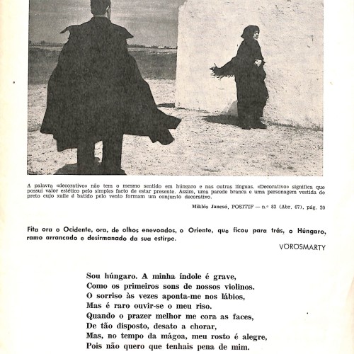 Folleto de mano de la 911.ª Sesión: "Os Oprimidos" (Szegénylegények)