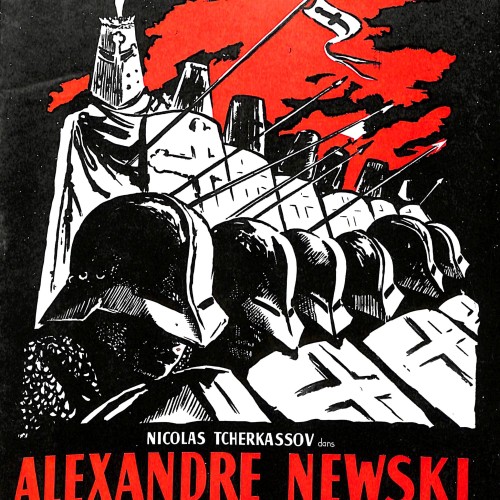 Folleto de mano de la 909.ª Sesión: "Alexandre Newski" (Alexander Nevsky)