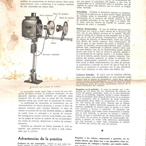 Imagen y Sonido: Comunicaciones sobre la técnica cinematográfica de la Zeiss Ikon A.-G. Dresden