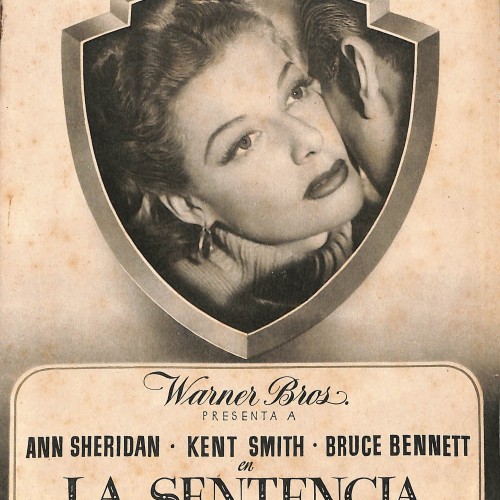 Guía publicitaria / Folleto de promoción de "La Sentencia" (Nora Prentiss)