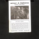 Folleto de mano de la 917.ª Sesión: "Amor à Italiana" (Avanti!)