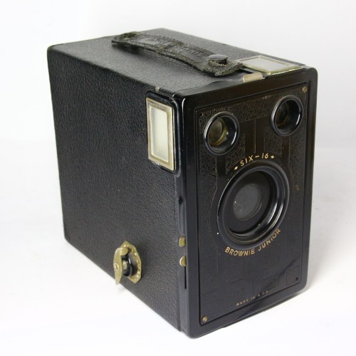 Cámara cajón Kodak Brownie Jr. Six-16 6,5x11cm
