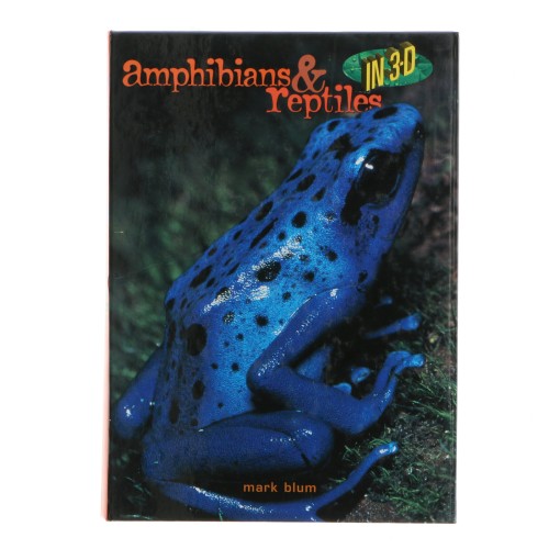 Libro 'amphibians & reptiles' de Mark blum (Ingles)