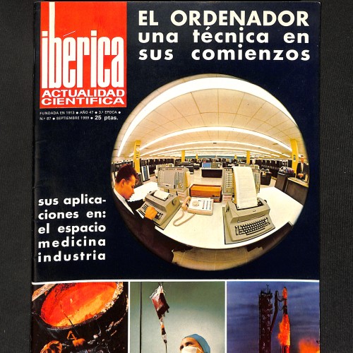 Ibérica: Actualidad Científica "El ordenador, una técnica en sus comienzos".