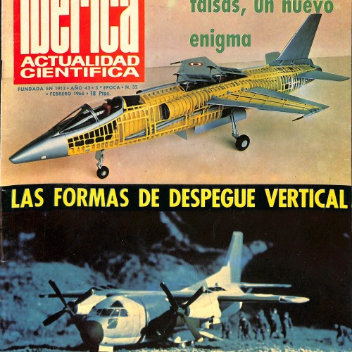 Ibérica: Actualidad Científica, LAS FORMAS DE DESPEGUE VERTICAL (Año 43, 3.ª Época, No. 32)