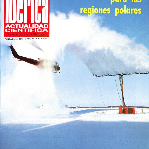 Revista Ibérica: Actualidad Científica (N.º 119) "Helicópteros para las regiones polares" y "Tectónica global"
