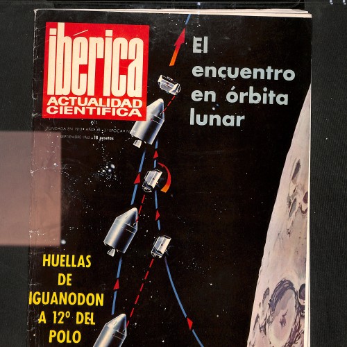 Revista Ibérica - Actualidad Científica (Portada: El encuentro en órbita lunar)