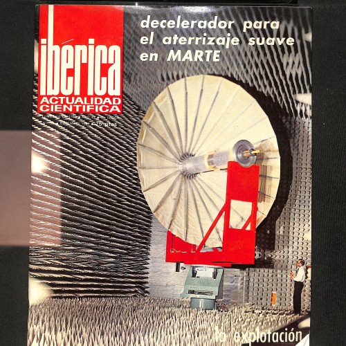 Revista Ibérica - Actualidad Científica (Portada: Decelerador para el aterrizaje suave en Marte)