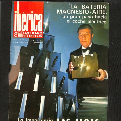 Revista Ibérica - Actualidad Científica (Portada: La batería magnesio-aire)