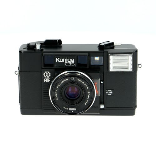 Camera Konica C35 AF - the first compact auto-focus (AF)