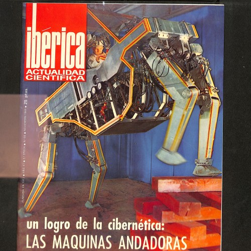 Revista Ibérica - Actualidad Científica (Portada: "Las máquinas andadoras")