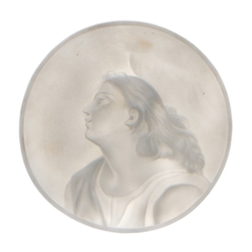 Litofania redonda - Retrato mujer