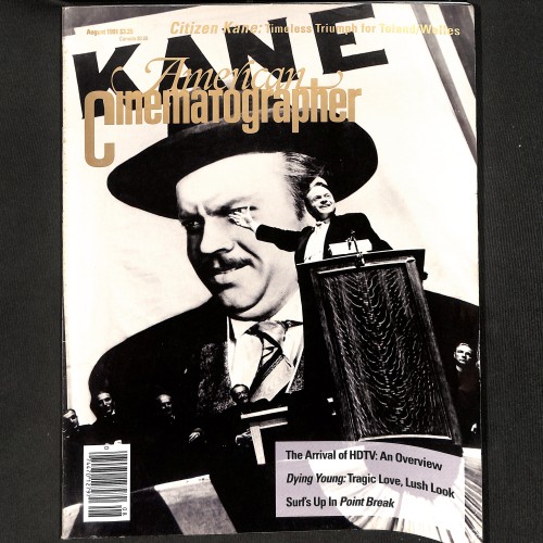American Cinematographer, Ciudadano Kane (Vol. 72, No. 8)