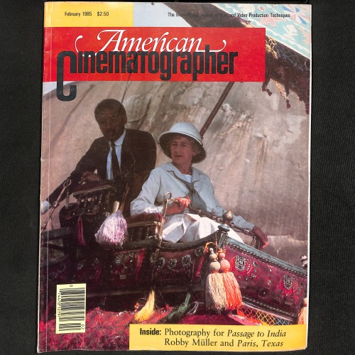 American Cinematographer (Edición A Passage to India / Paris, Texas)