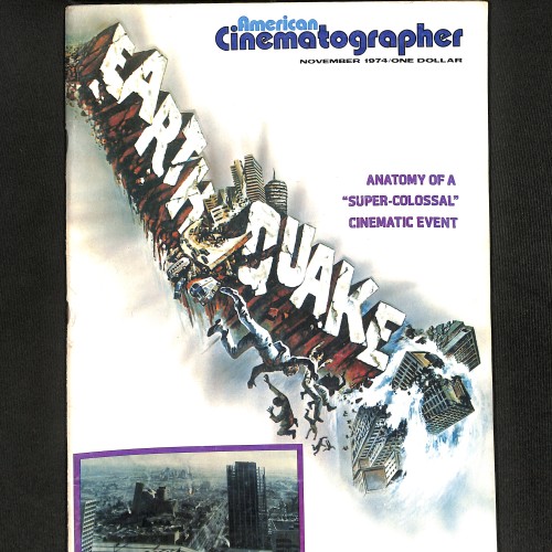 American Cinematographer (Edición especial sobre "Terremoto")