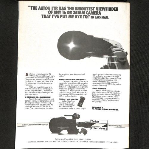 American Cinematographer (Edición The Neverending Story / Star Trek III)