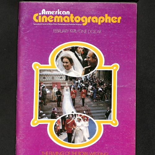 American Cinematographer (The Filming of the Royal Wedding)