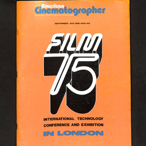 American Cinematographer (FILM 75 International Technology Conference)