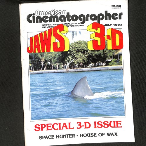 American Cinematographer: Jaws 3-D (Special 3-D Issue)