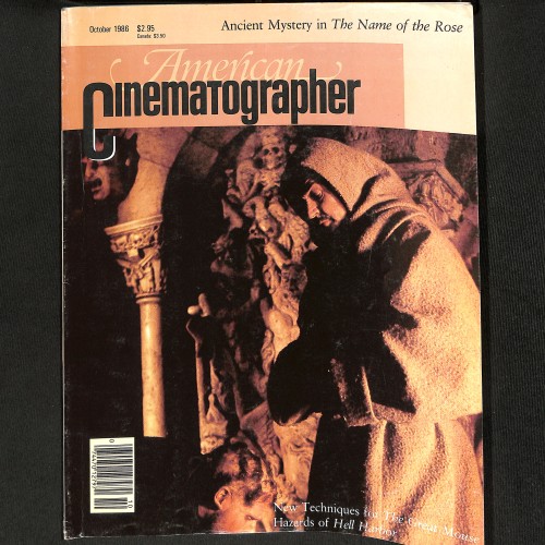 American Cinematographer El nombre de la rosa (Vol. 67, No. 10)