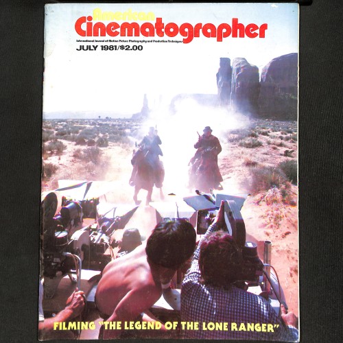 American Cinematographer, Western y de aventuras (Vol. 62, No. 7)