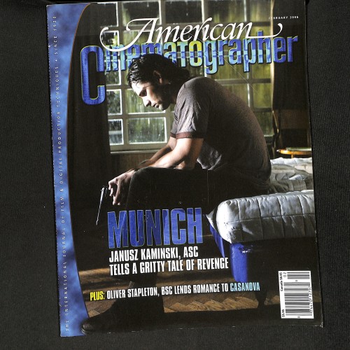 American Cinematographer, Janusz Kaminski (Vol. 87, No. 2)