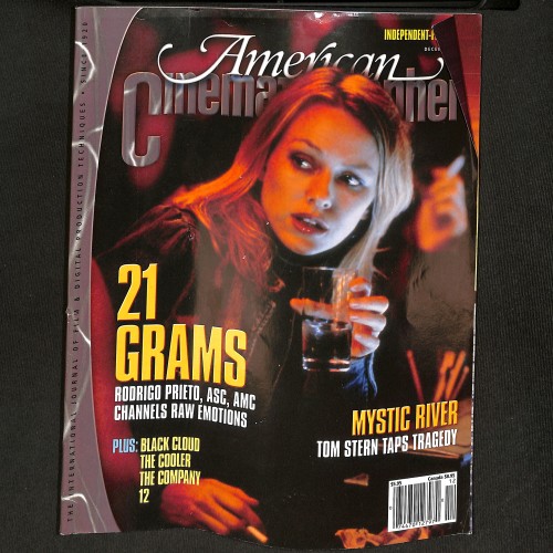American Cinematographer, 21 Grams (Vol. 84, No. 12)