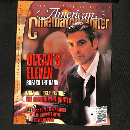 American Cinematographer, La noche del cazador (Vol. 83, No. 1)